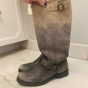 Frye Women’s Slouchy/Distressed Tall Boots Sz 8